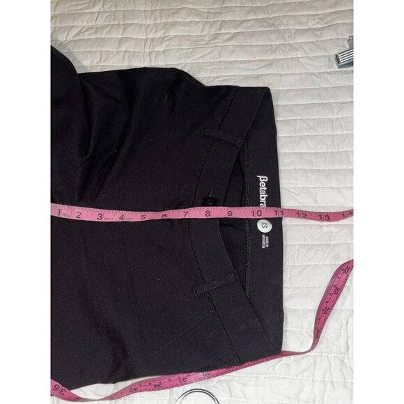 Betabrand Black Bootcut flattering fit Dress Yoga Belt loops Women's Pants Size - Picture 8 of 10